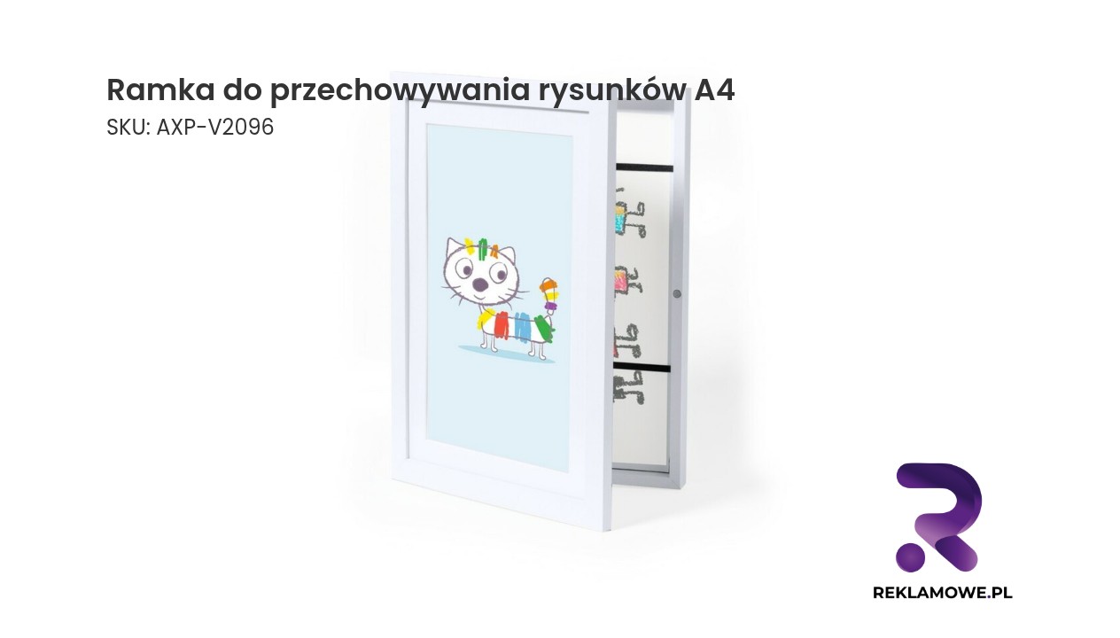 Ramka A4 do przechowywania rysunków