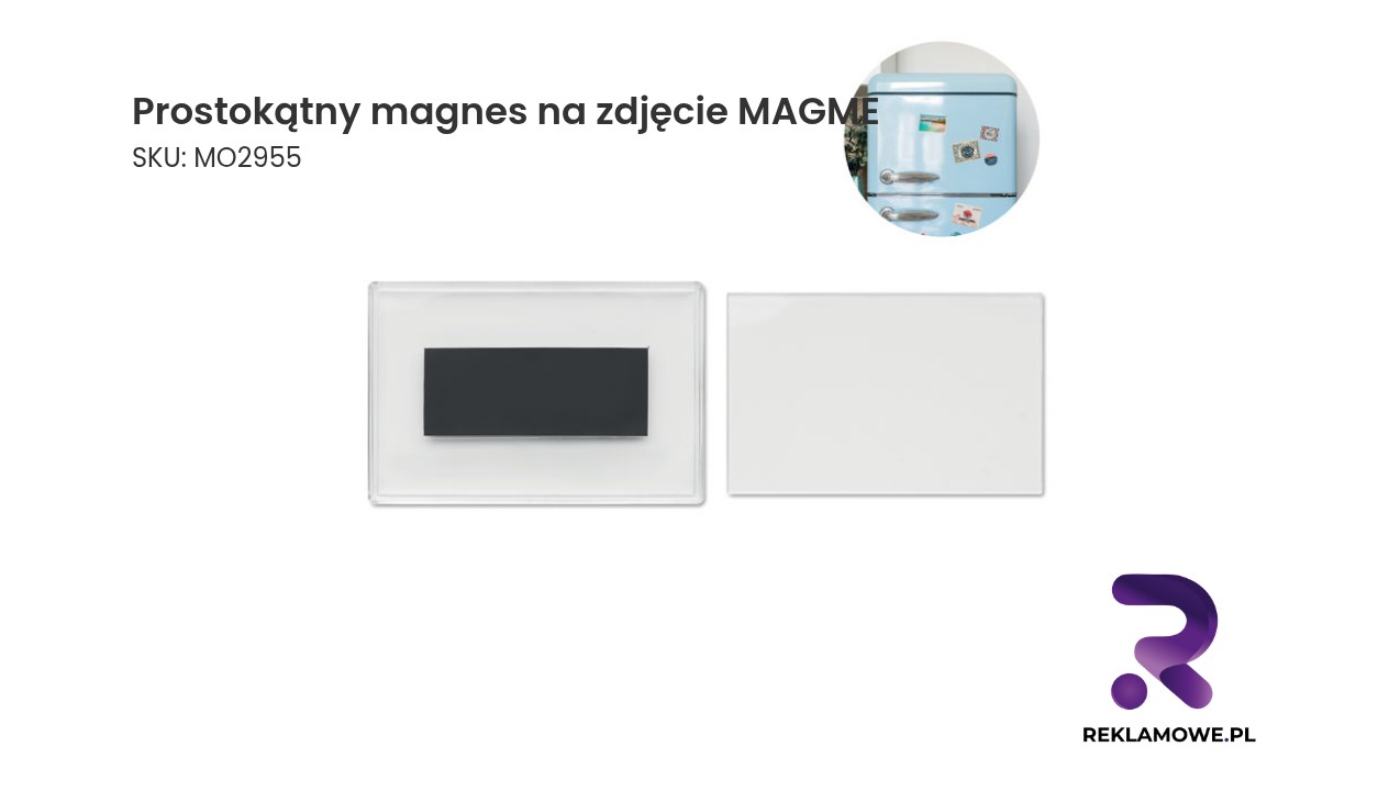 Prostokątny magnes na zdjęcie MAGME Prostokątny magnes na zdjęcie MAGME – personalizowany magnes ze zdjęciem