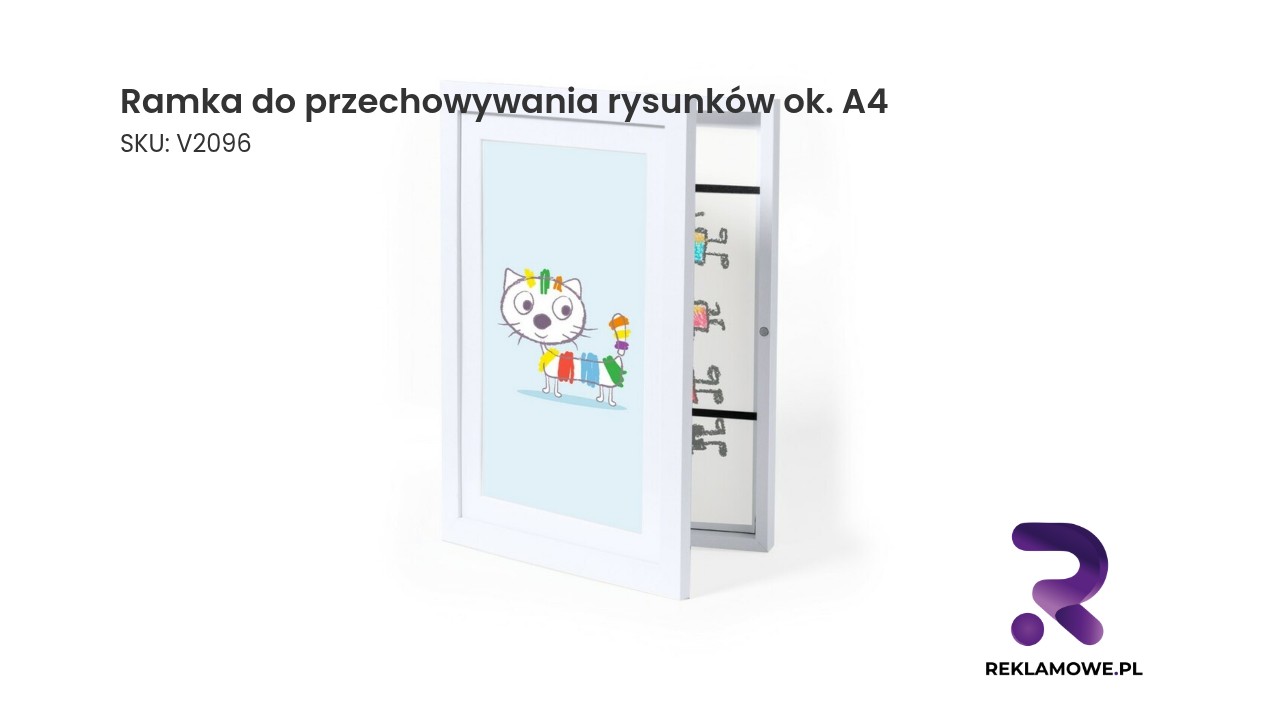 Ramka do przechowywania rysunków rozmiaru A4